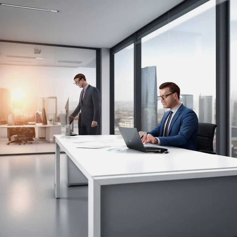 TechLegal team advising a client in a modern office